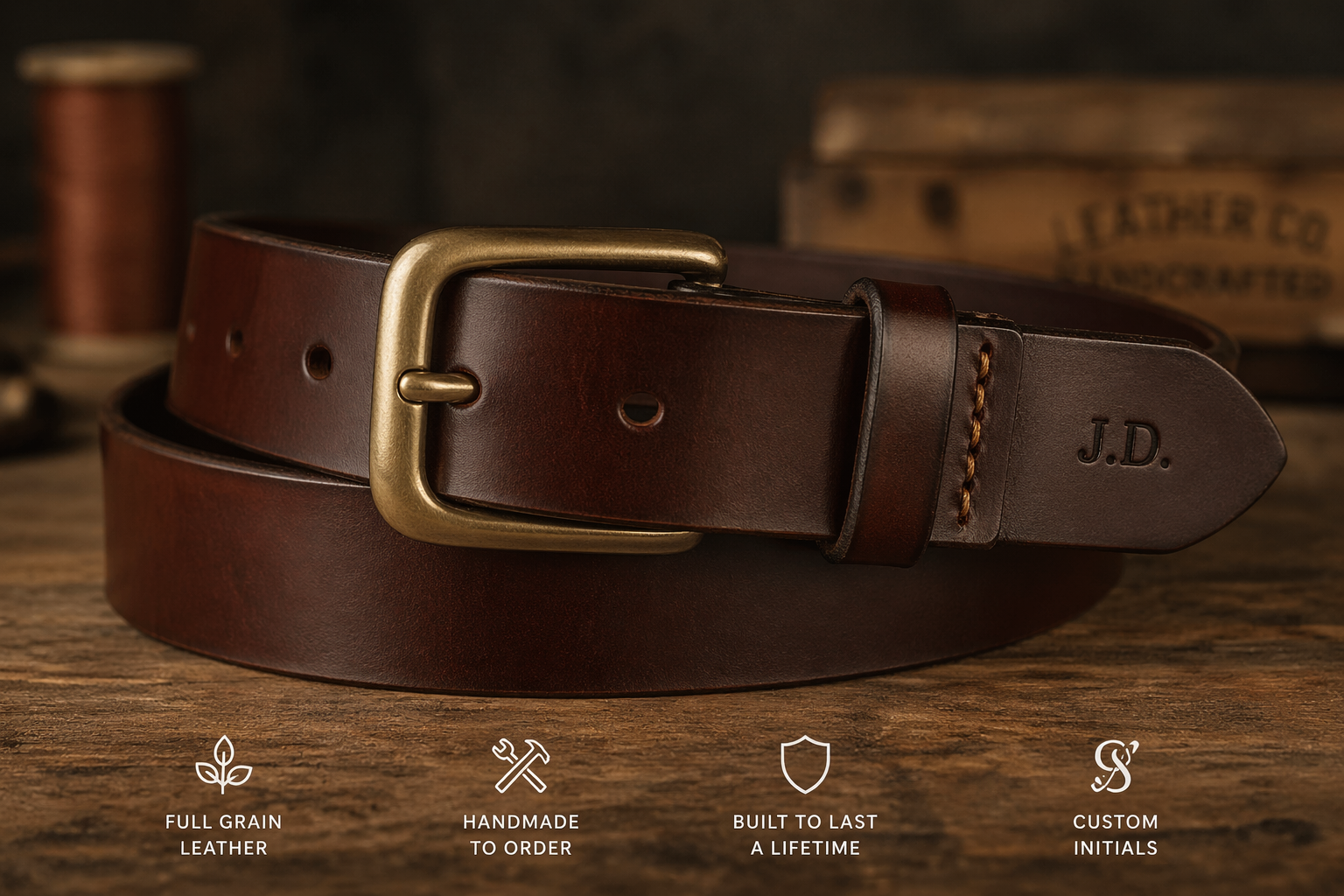 Custom Leather Belts
